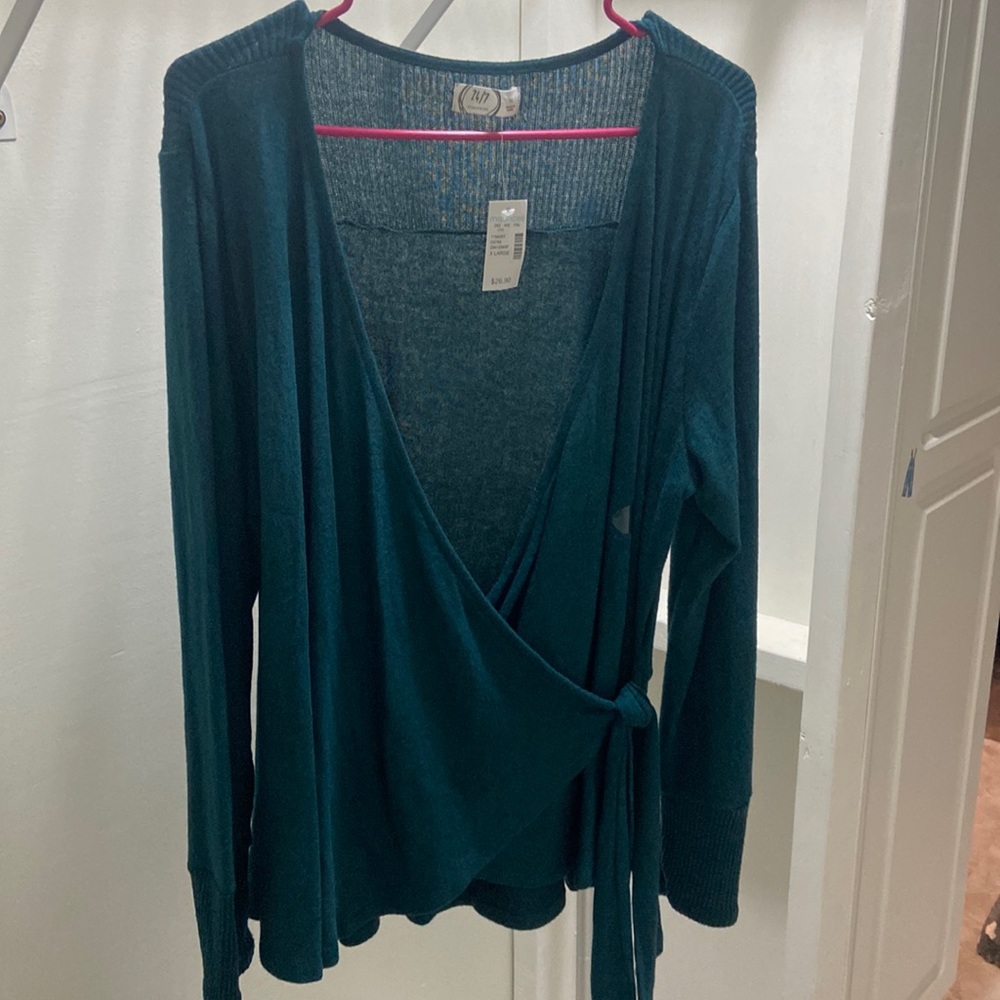 Maurices ladies size xl wrap sweater